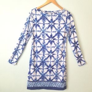 Michael Michael Kors Floral and Scroll Shift Print Dress